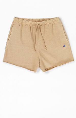 Reverse Weave Cut-Off Shorts image number 1