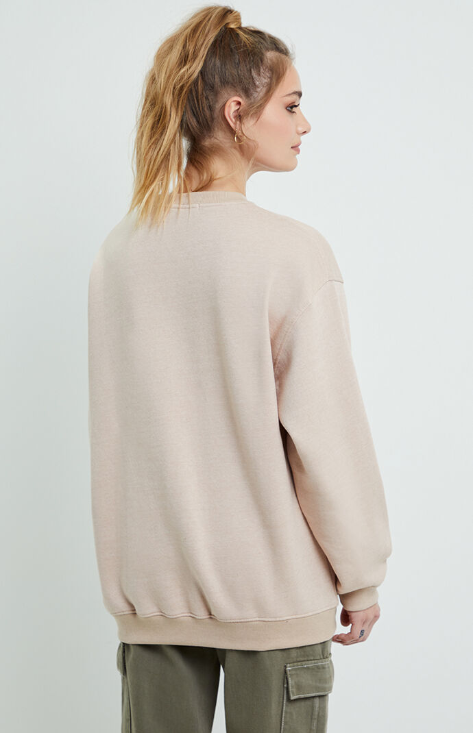 Cherub Embroidery Fleece Sweatshirt