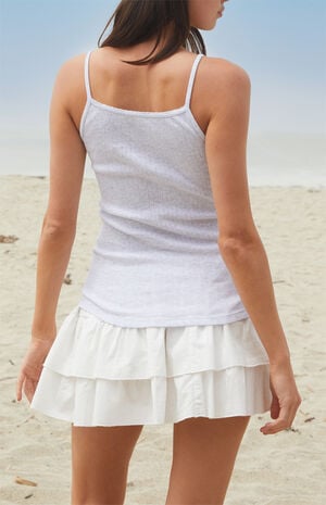Gray Belle Bow Tank Top image number 4