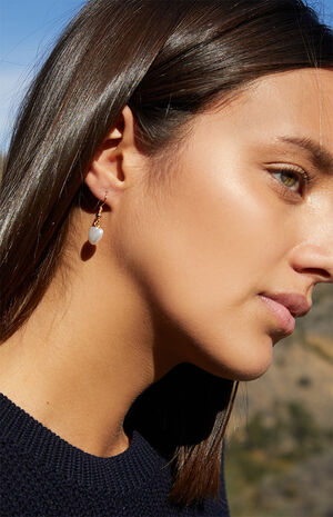 Heart Drop Earrings image number 2