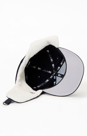 NY Yankees Winter Dog Ear Fitted Hat image number 5