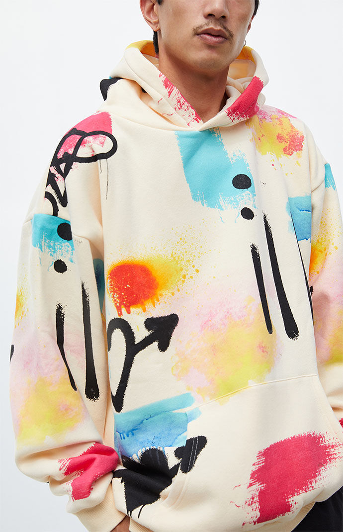 PacSun Scrap Art Hoodie PacSun