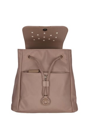 Latte Mini Fashion Eva Flap Backpack image number 5
