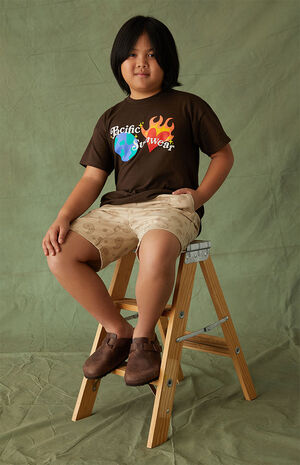 Printed Volley Shorts image number 1