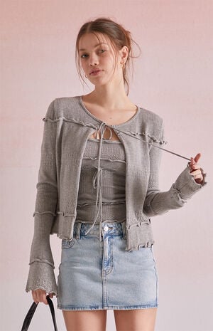 Josie Ruffle Cardigan