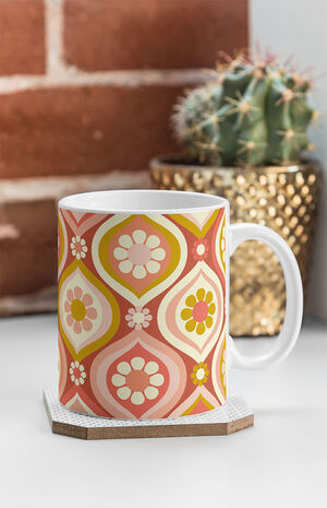 Jenean Morrison Ogee Floral Coffee Mug image number 2