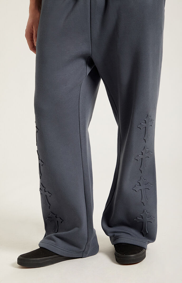Pacsun Embossed Straight Leg Sweatpants