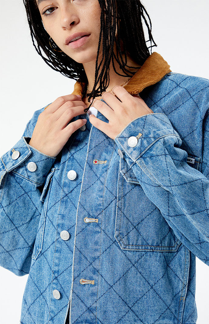 Huf domestic denim clearance jacket
