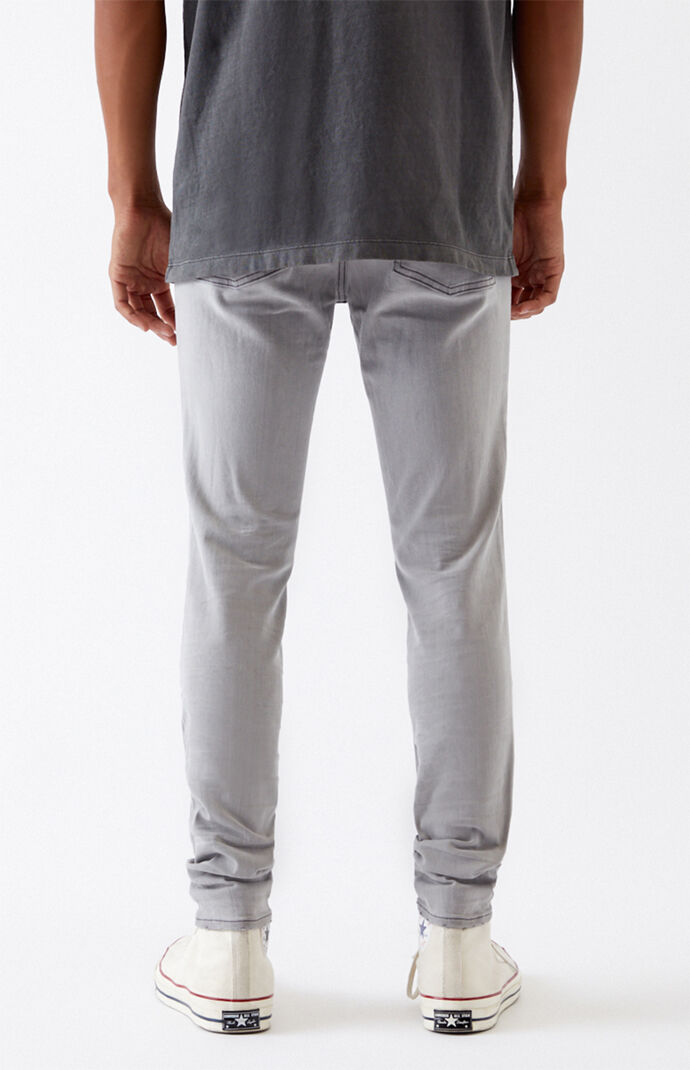 Gray Ripped Skinniest Jeans