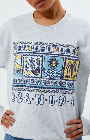 Bermuda Puff Crew Neck Sweatshirt image number 2