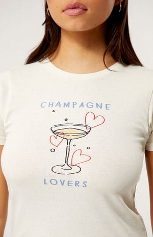 Champagne Lovers Skimmer T-Shirt image number 2