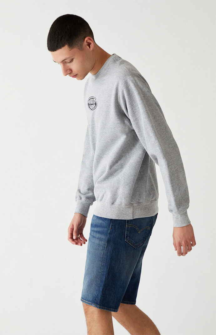 Oval Crew Neck Sweatshirt