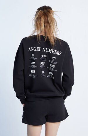 Angel Number Sweat Shorts image number 4