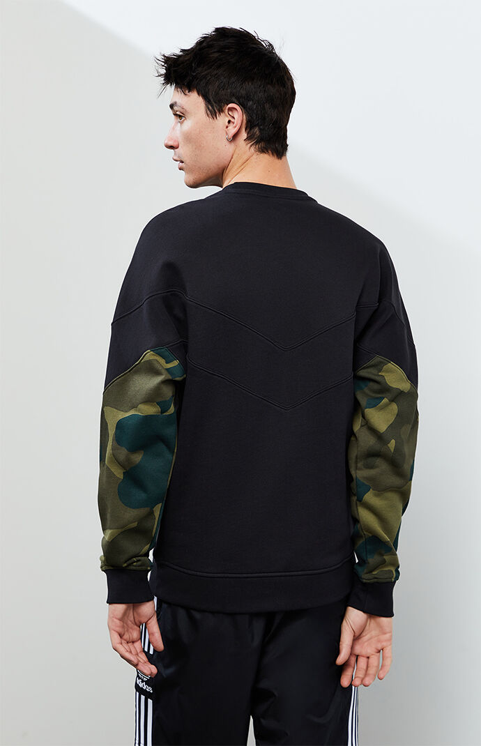 Camo Crew Neck Sweater