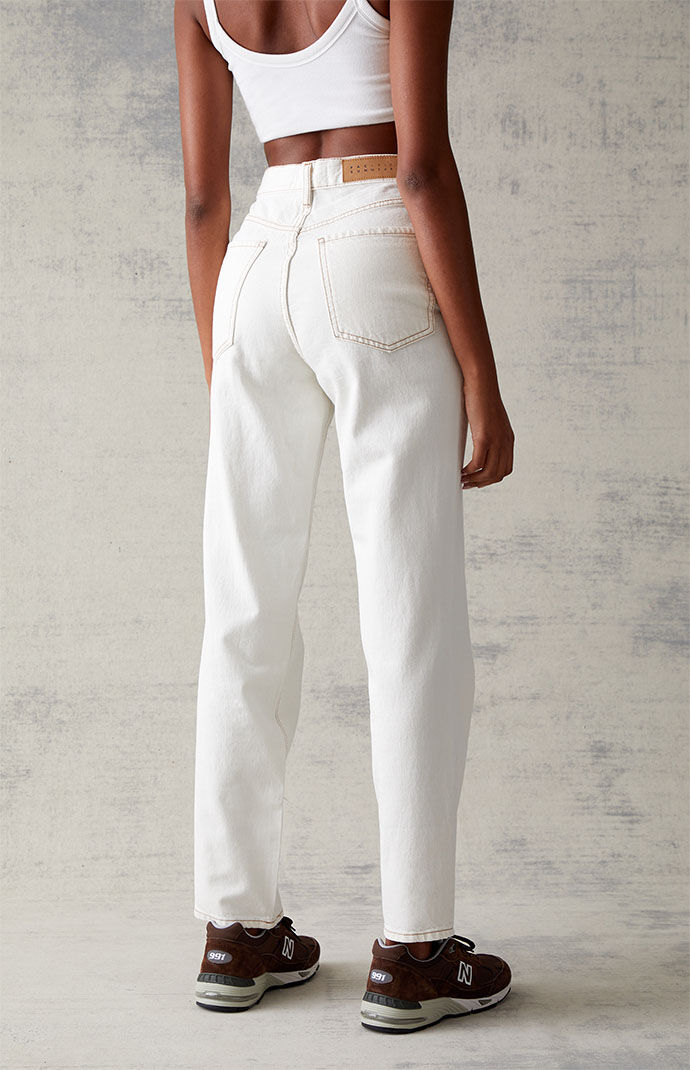 White jeans pacsun 2025