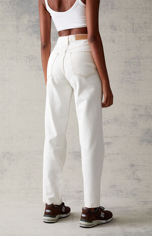 Eco Off White Dad Jeans image number 4