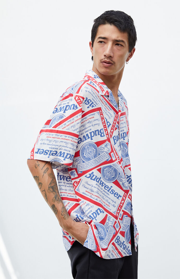 By PacSun Label Collage Camp Shirt