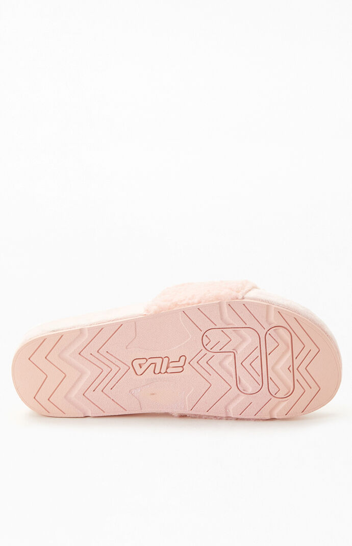 Women's Fuzzy Slide Sandals