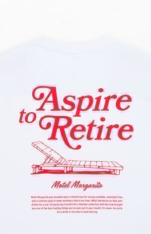 Aspire To Retire Lounge T-Shirt image number 4