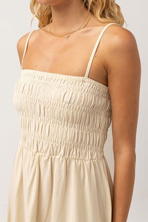 white christmas dresses Rhythm Womens Dress Classic Shirred Midi main image 1