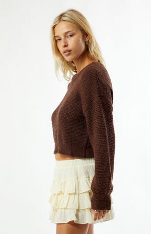 Snug Waffle Knit Sweater image number 3