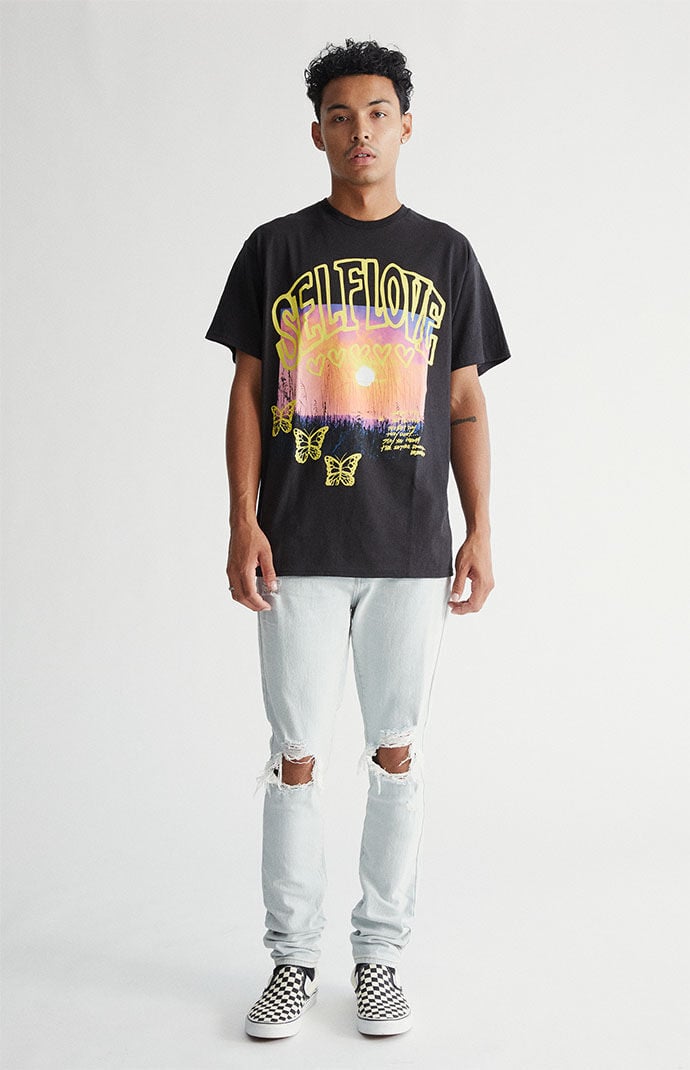 Pacsun stacked shop skinny cargo