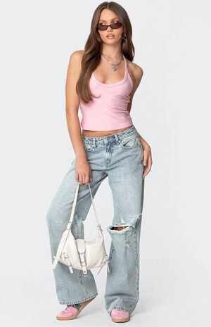 Racer Back Halter Top image number 4