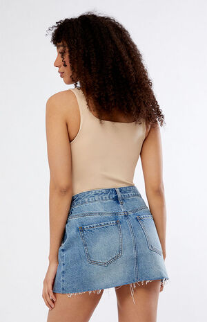 Square Neck Sculpt Bodysuit image number 4