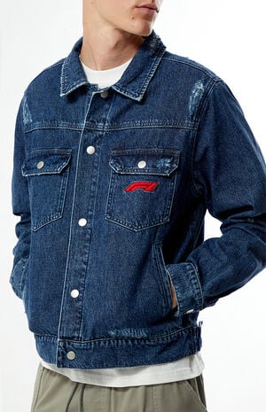 x Pacsun Monza Italy Denim Jacket image number 3