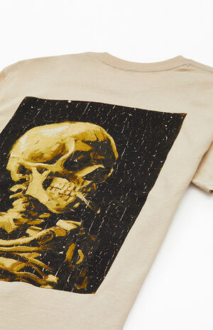 Vincent Van Gogh Skeleton T-Shirt image number 4