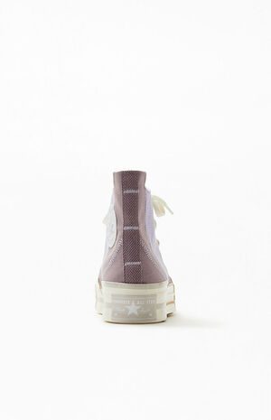 Purple Chuck 70 Plus High Top Sneakers image number 3