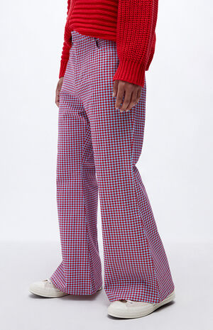 Fashion Scholarship Fund x Allegra Houndstooth Flare Pants image number 3