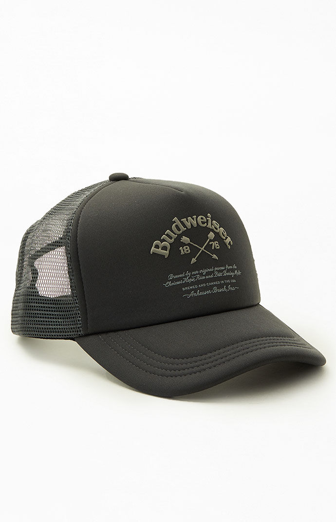 Budweiser By PacSun Charcoal Trucker Hat PacSun