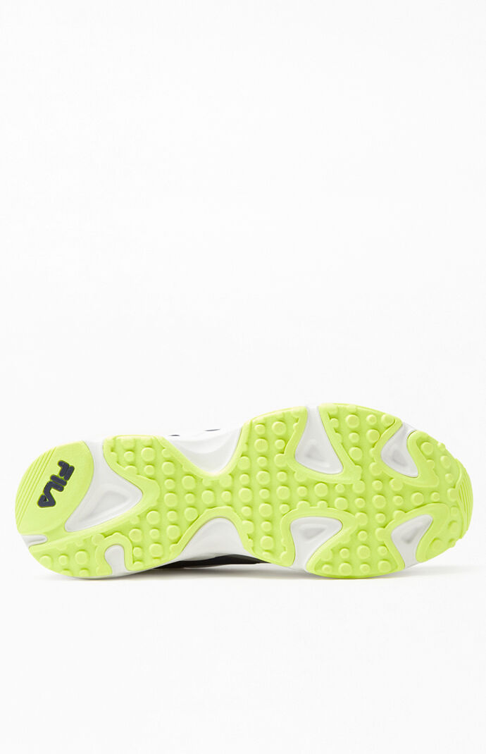 White & Navy Ray Tracer Shoes