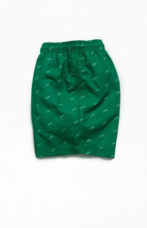 By PacSun Logo AOP 4.5" Swim Trunks image number 3