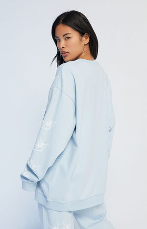 Light Blue Unbreakable Crew Neck Sweatshirt image number 3