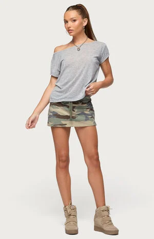 Amora Off Shoulder Sheer Top image number 4