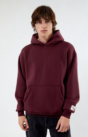 Wine Solid Hoodie image number 2