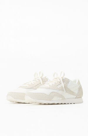 White Classic Nylon Sneakers image number 2