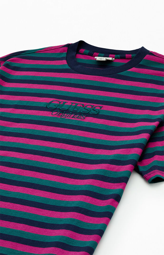 Guess striped shirt pacsun outlet