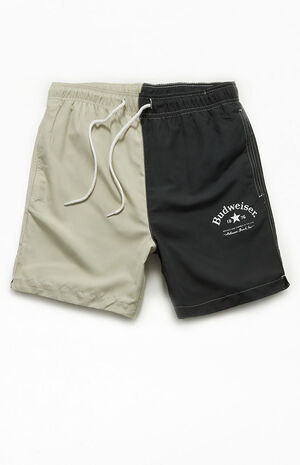 By PacSun Two Tone 6.5" Swim Trunks image number 1