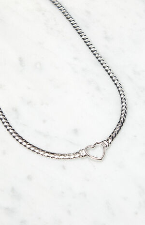 Heart Chain Necklace image number 2