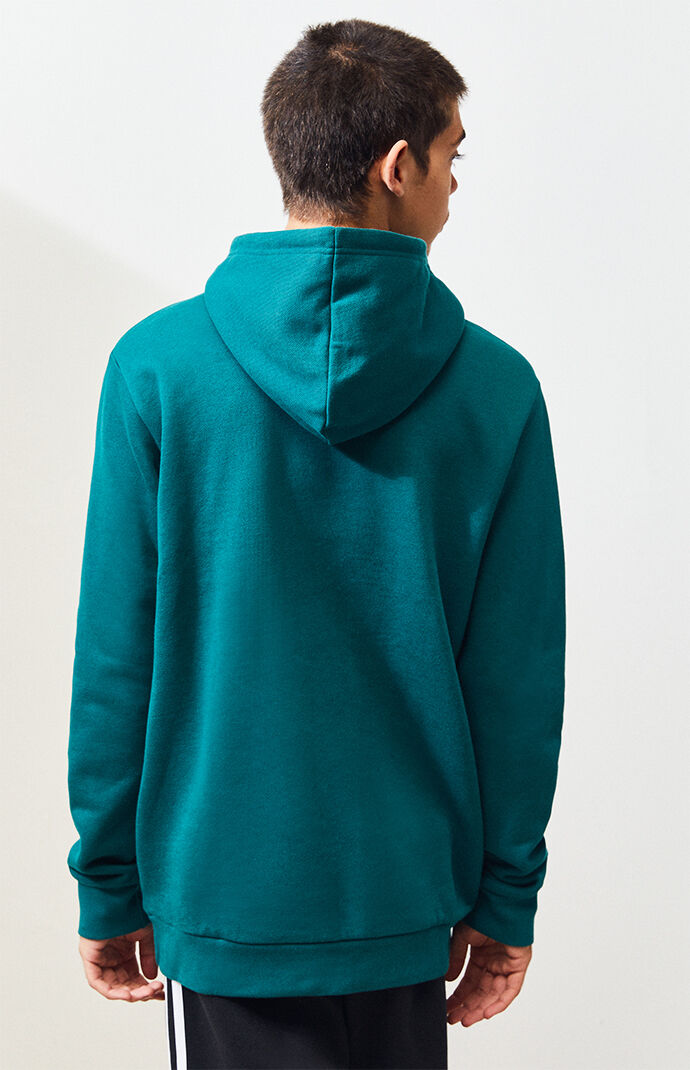 Turquoise Trefoil Hoodie