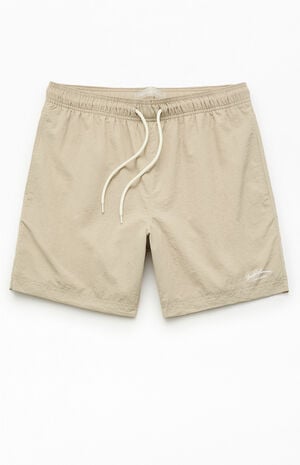 Collegiate Solid 6.5" Swim Trunks image number 1