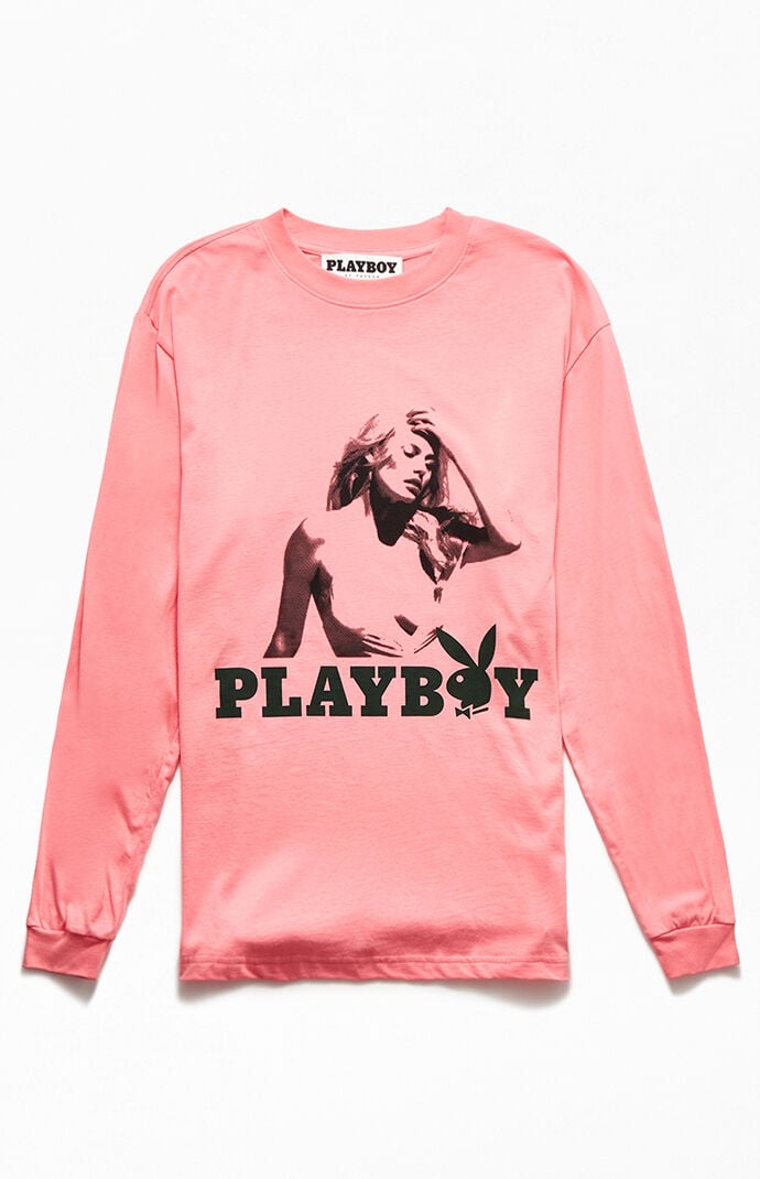 Pink playboy long sleeve shirt 2025