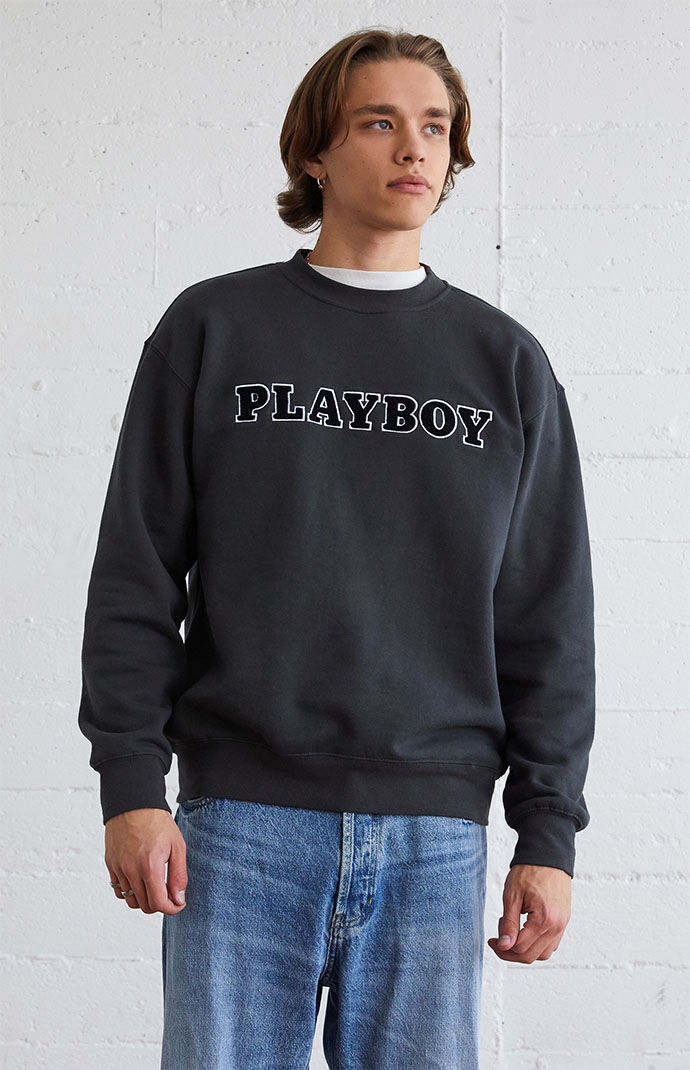 Playboy by pacsun big classic crew neck best sale sweatshirt