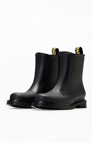 1460 Black Waterproof Rain Boots image number 2
