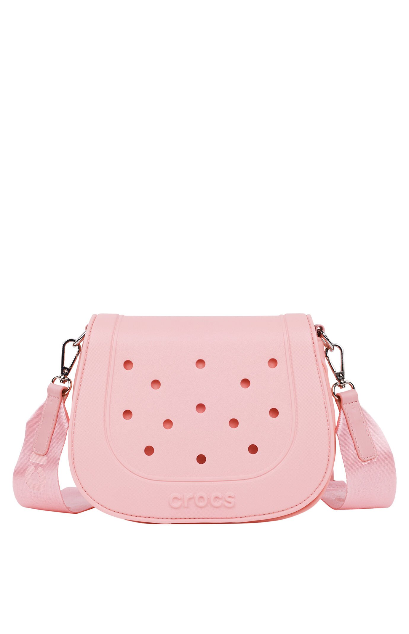 Crocs Pink Crossbody Bag