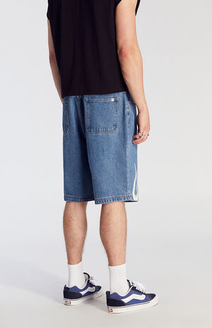 Inferno Denim Baggy Shorts image number 6