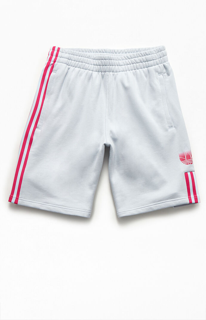 3D Trefoil 3-Stripes Sweat Shorts